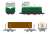 The Railway Collection Narrow Gauge 80 Nekoyama Forest Railway Type S4 Diesel Locomotive (Two Tone Color), Freight Car Two Car Set C (2-Car Set) (Model Train) Other picture1
