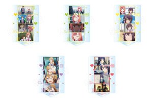 Yumemiru Danshi wa Genjitsushugisha Scene Picture Acrylic Stand (Set of 5) (Anime Toy)