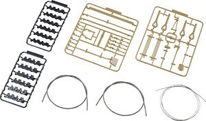 figma Vehicles Tiger I: Exterior Equipment Set (Plastic model)