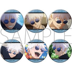 Jujutsu Kaisen Season 2 Chara Badge Collection Satoru Gojo (Set of 6) (Anime Toy)