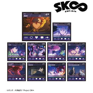SK8 the Infinity Trading SNS Style Acrylic Card (Set of 10) (Anime Toy)