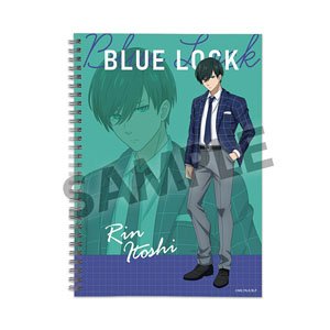 Blue Lock [Especially Illustrated] Ring Notebook Rin Itoshi (Anime Toy)
