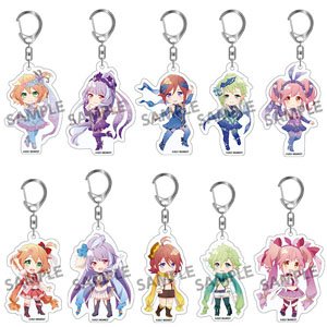 ぴくりる！ 『劇場版マクロスΔ 絶対LIVE!!!!!!』 トレーディングアクリルキーホルダー vol.2 (10個セット) (キャラクターグッズ)