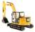 Caterpillar CAT 308E2 CR SB Small Excavator (Diecast Car) Item picture5