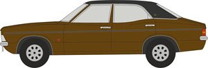 (OO) フォード コルティナ Mk3 タウニー(茶色がかったオレンジ) (鉄道模型)