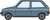 (OO) オースチン ミニ メトロ デニムブルーメタリック (鉄道模型) その他の画像1