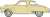 (HO) 1950 スチュードベーカー チャンピオン スターライト クーペ チューリップクリーム (鉄道模型) その他の画像1