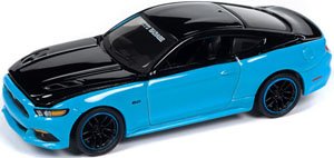 2015 Petty`s Garage Mustang GT Petty Blue / Gloss Black (Diecast Car)