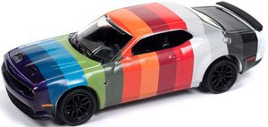 2023 Dodge Challenger Hellcat Factory 14 color Swatch (Diecast Car)