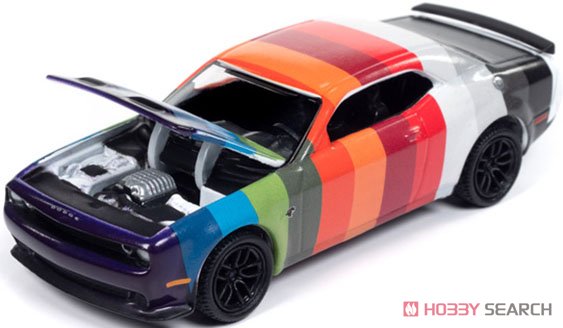 2023 Dodge Challenger Hellcat Factory 14 color Swatch (Diecast Car) Item picture2