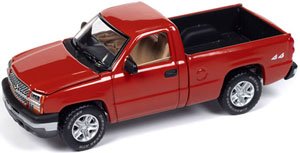 2003 Chevy Silverado Fleetside Victory Red (Diecast Car)