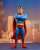 Toony Classics/ DC Comics: Superman Stylized 6inch Action Figure (Completed) Other picture1