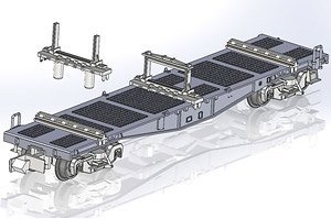 J.N.R. CHIKI5200 Two Car Kit (2-Car Unassembled Kit) (Model Train)