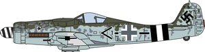 フォッケウルフ 190D 600150 JG-4 フランクフルト アムライン 1945 (完成品飛行機)