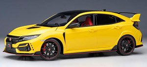 Honda Civic Type R (FK8) 2021 Limited Edition (Sunlight Yellow II) (Diecast Car)