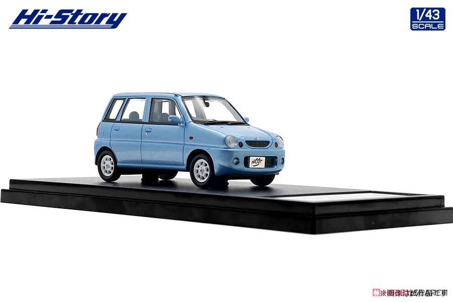 SUBARU PLEO NICOT (2002) エアリーブルー・メタリック (ミニカー) 商品画像3