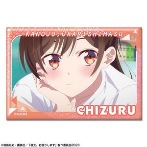 彼女、お借りします ホログラム缶バッジ Ver.2 デザイン01 (水原千鶴/A) (キャラクターグッズ)