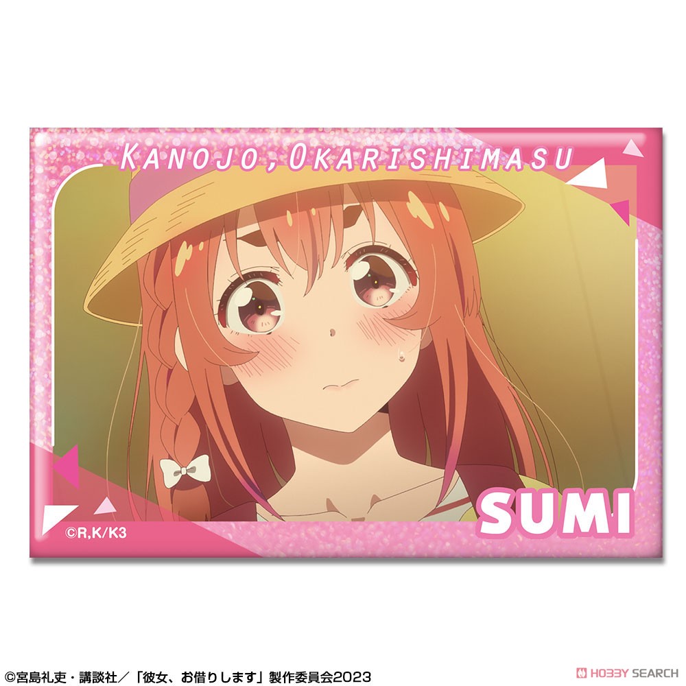 彼女、お借りします ホログラム缶バッジ Ver.2 デザイン13 (桜沢墨/A) (キャラクターグッズ) 商品画像1