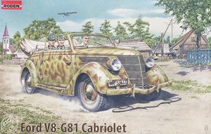 German Ford V8-G81 Cabriolet Open Car (Plastic model)