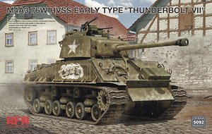 M4A3 76W HVSS Early Type `Thunderbolt VII` (Plastic model)