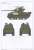 M4A3 76W HVSS Early Type `Thunderbolt VII` (Plastic model) Color1