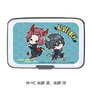 TV Animation [Blue Lock] Plastic Card Case Mocho-YC (Rin Itoshi & Sae Itoshi) (Anime Toy)