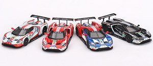 フォード GT LMGTE PRO ル・マン24時間 2019 フォードチップガナッシチーム4台セット (ミニカー)