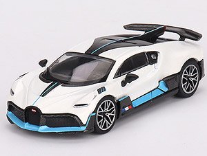 Bugatti Divo White (LHD) (Diecast Car)