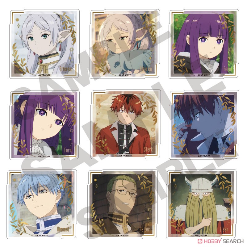 Frieren: Beyond Journey`s End Trading Acrylic Clip (Set of 9) (Anime Toy) Item picture1