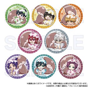 ブルーロック ぎゃおコレ トレーディング缶バッジ ベビたま ver. (8個セット) (キャラクターグッズ)
