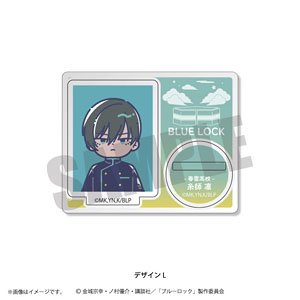 Animation [Blue Lock] Vol.4 Mini Mini Acrylic Stand L Rin Itoshi (Anime Toy)