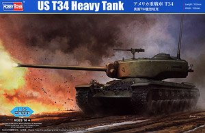 U.S. T34 Heavy Tank (Plastic model)