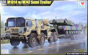 M1014 Tractor w/M747 Semi Trailer (Plastic model)