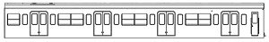 16番(HO) クモハ100未塗装車体・窓付 (鉄道模型)