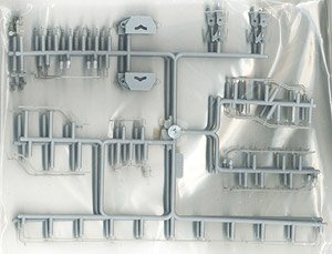 16番(HO) 101系用屋上配管等 (鉄道模型)