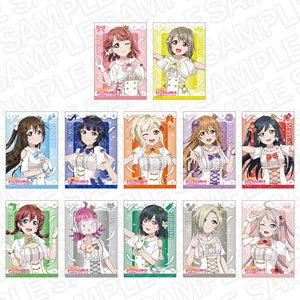ラブライブ！虹ヶ咲学園スクールアイドル同好会 スクエアカンバッジ 永遠の一瞬 ver (12個セット) (キャラクターグッズ)