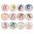 Love Live! School Idol Festival All Stars Acrylic Badge Eien no Isshun Ver. (Set of 12) (Anime Toy) Item picture1