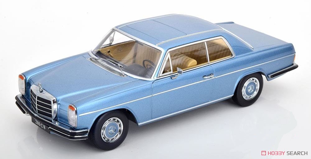 メルセデス 280C/8 クーペ W114 1969 ライトブルーメタリック (ミニカー) 商品画像1