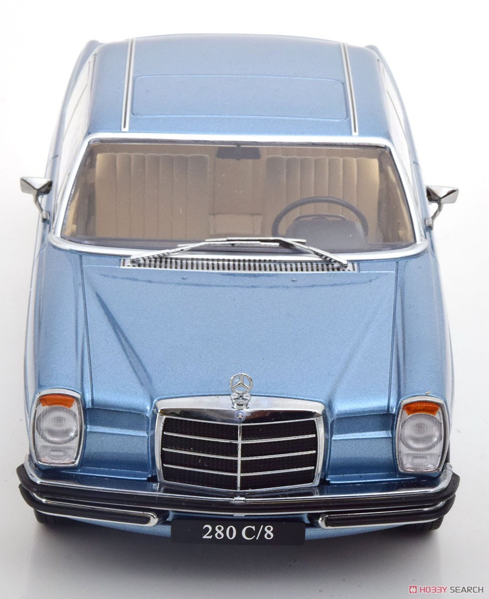 メルセデス 280C/8 クーペ W114 1969 ライトブルーメタリック (ミニカー) 商品画像4