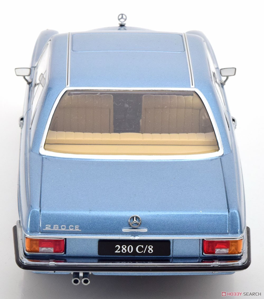 メルセデス 280C/8 クーペ W114 1969 ライトブルーメタリック (ミニカー) 商品画像5