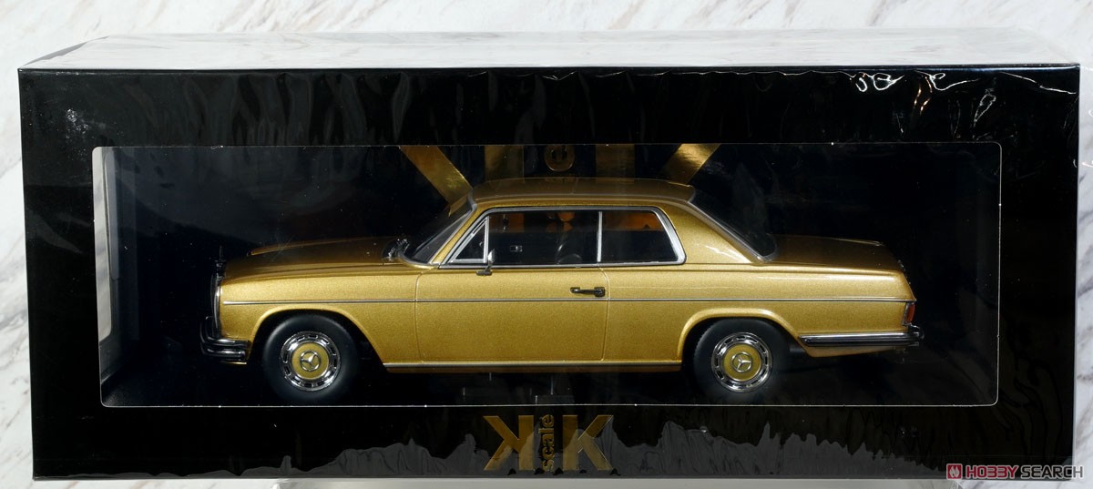 メルセデス 280C/8 クーペ W114 1969 ゴールドメタリック (ミニカー) パッケージ2