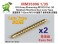 US Army Browning M1919 Cal..30 Medium Machine Gun Late Type Easy Set (2 Pices) (Plastic model) その他の画像1 Thumbnail
