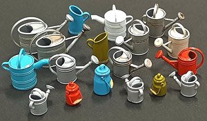 Water Receptacle (Set of 18) (Plastic model)