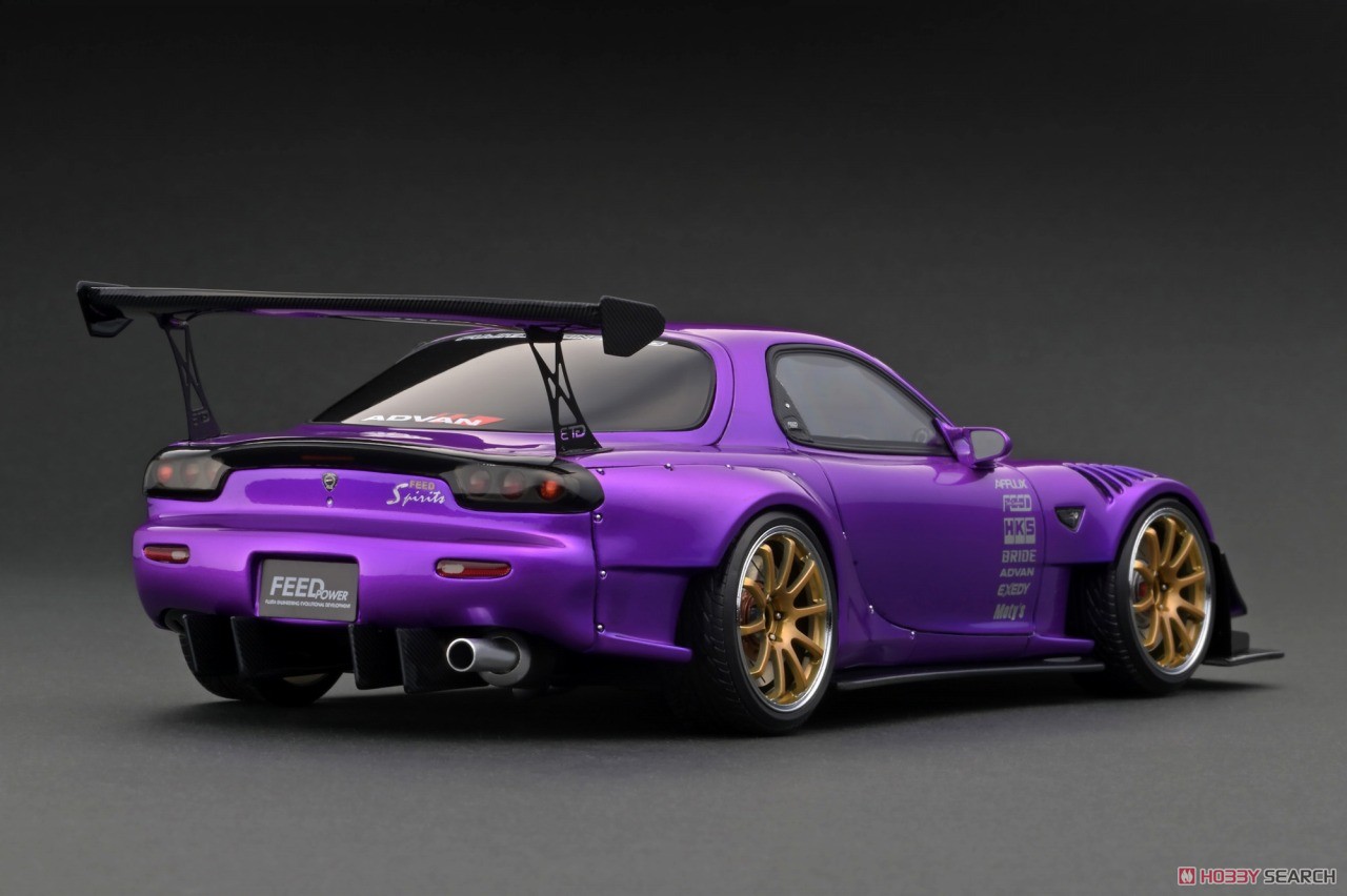 FEED Afflux GT3 (FD3S) Purple Metallic (ミニカー) 商品画像2