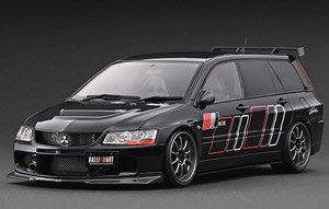 Mitsubishi Lancer Evolution Wagon (CT9W) Black (ミニカー)