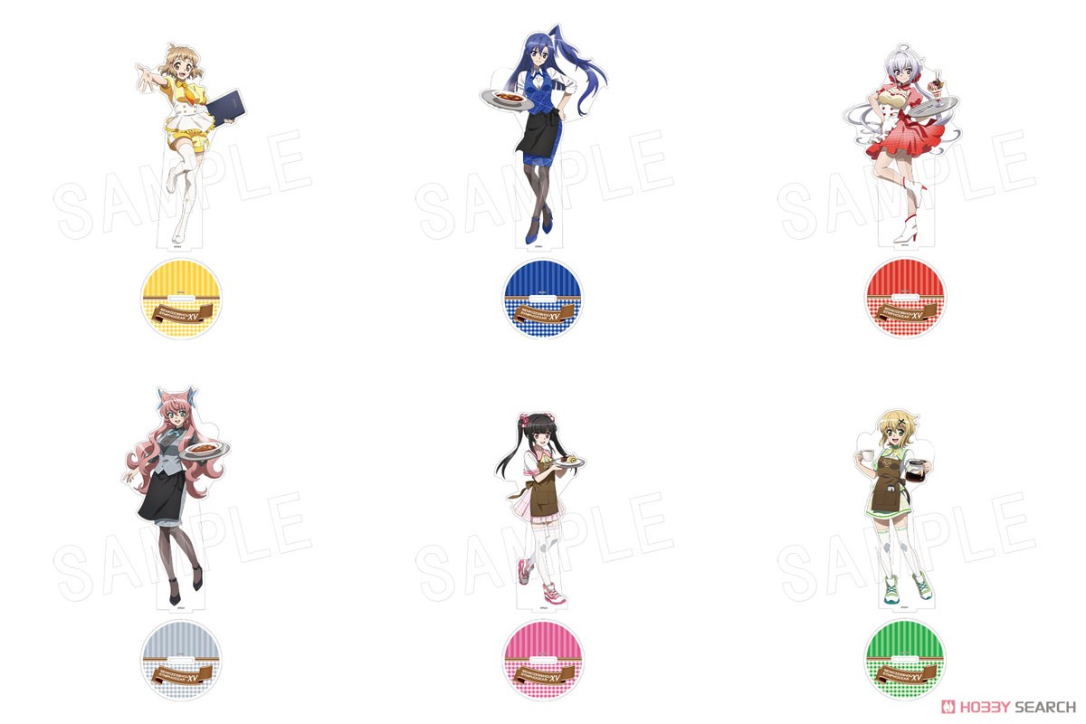 戦姫絶唱シンフォギアXV アクリルスタンド カフェVer. 立花響 (キャラクターグッズ) その他の画像1