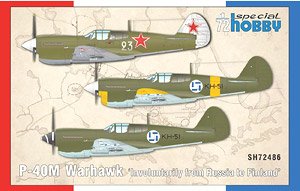 P-40M Warhawk `Involuntarily from Russia to Finland` (Plastic model)
