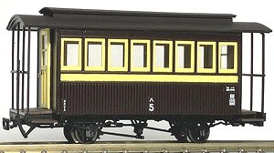 (HOナロー) 頚城鉄道 ハ5形 ペーパーキット (組み立てキット) (鉄道模型)
