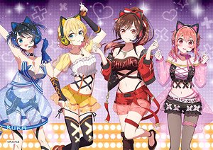 彼女、お借りします 『マガジンヒロインフェス』 描き下ろしアートフォトパネル (キャラクターグッズ)