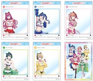 女神のカフェテラス 『マガジンヒロインフェス』 描き下ろしクリアカードセット (キャラクターグッズ)
